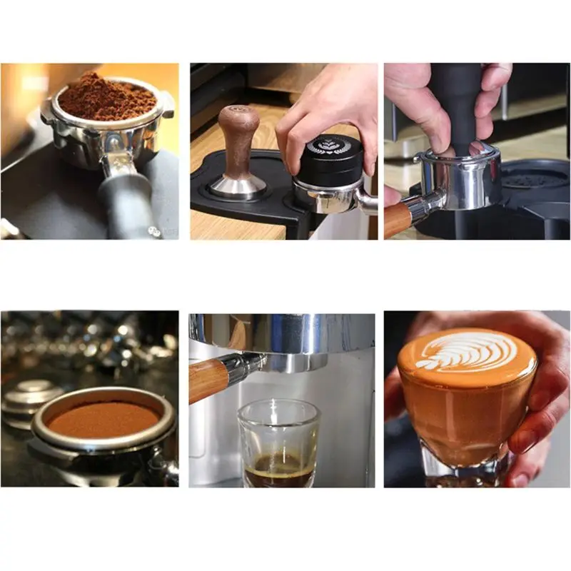 58 мм кофе бездонный Portafilter для La Marzocco E61 MINI GS3 CLASSIC FB70 FB80 GB5 деревянная ручка