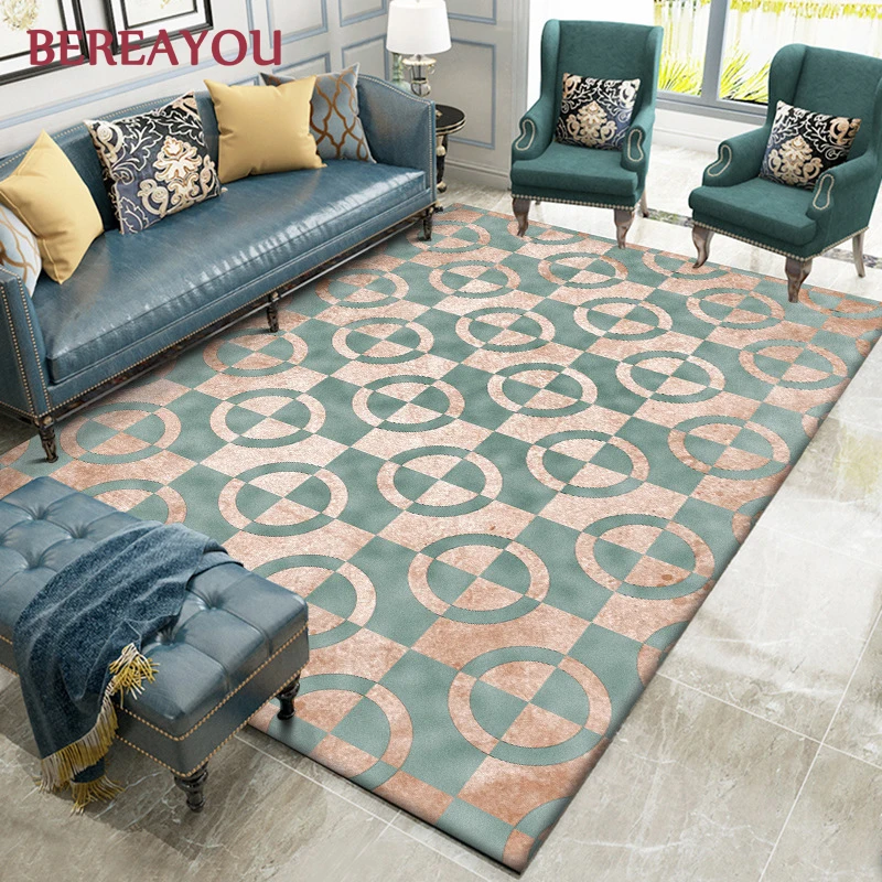 

Modern Rugs and Carpet Living room Luxury Bedside Carpet Floor Mat For Kitchen Coffee Table Baby tapis salon коврик в прихожую