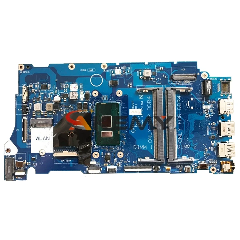 Verkauf For DELL Vostro 5468 5568 Laptop Motherboard SR2ZU I5-7200U CPU DDR4 BKD40 LA-D822P CN-0T09P5 0T09P5 CN-06NY5G