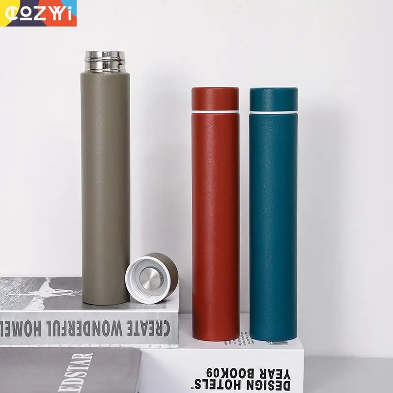 Портативный вакуумный термос из нержавеющей стали 260 мл рождественский подарок