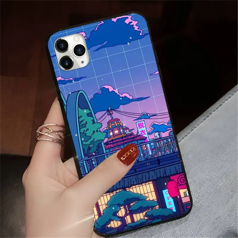 

Wave Art Cool animation Phone Case for iPhone 11 12 pro XS MAX 8 7 6 6S Plus X 5S SE 2020 XR