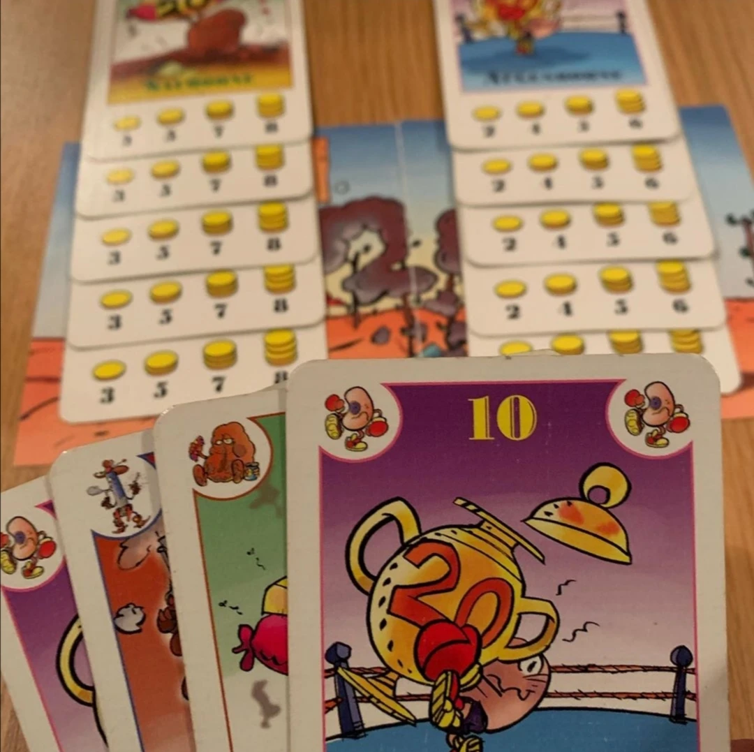 Новый Bohnanza Настольная игра новейшая версия для детей возрастом от 2 до 7 лет