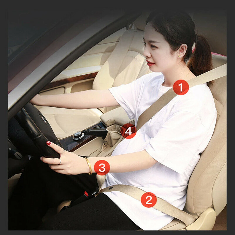 Детские для беременных автомобиля Регулятор ремня безопасности треугольник