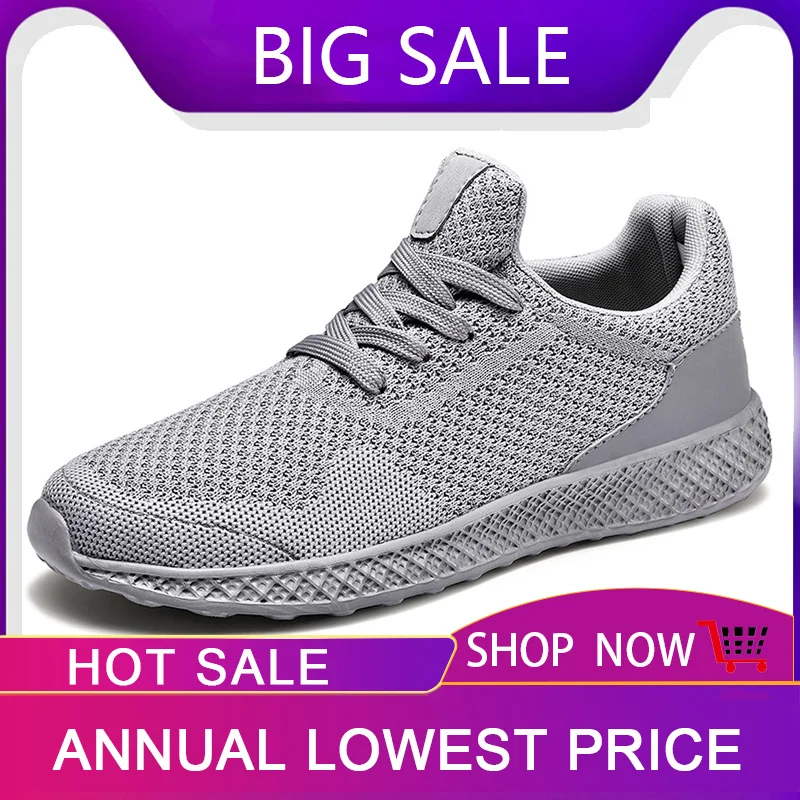 High Quality Casual Shoes Men Sneakers Breathable Summer Comfortable Outdoor Big Sizes Fashion Lightweight | Обувь
