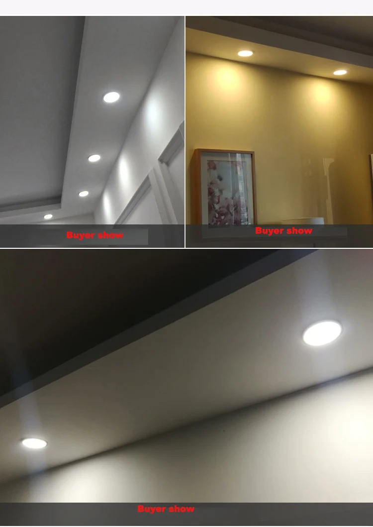 

LED Panel Light Round Ultra Thin LED Downlight AC220V 6W 8W 15W 20W LED Ceiling Recessed Light For Indoor Bathroom Illuminate