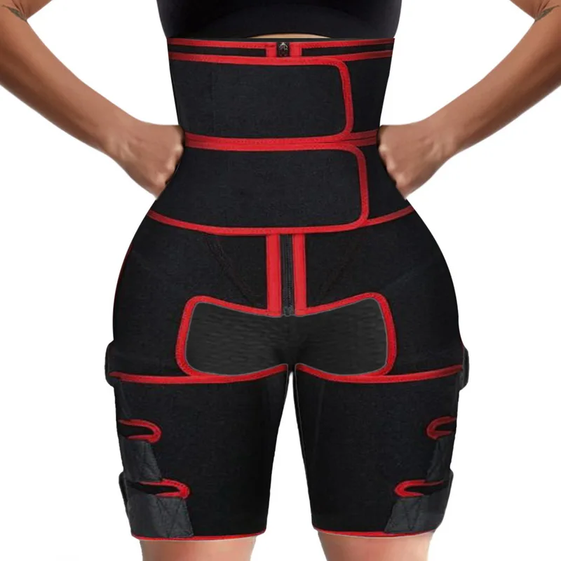 

Weight Loss Body Shaper Neoprene Slim Thigh Waist Trainer Leg Shapers Slender Slimming Belt Shapewear 2021