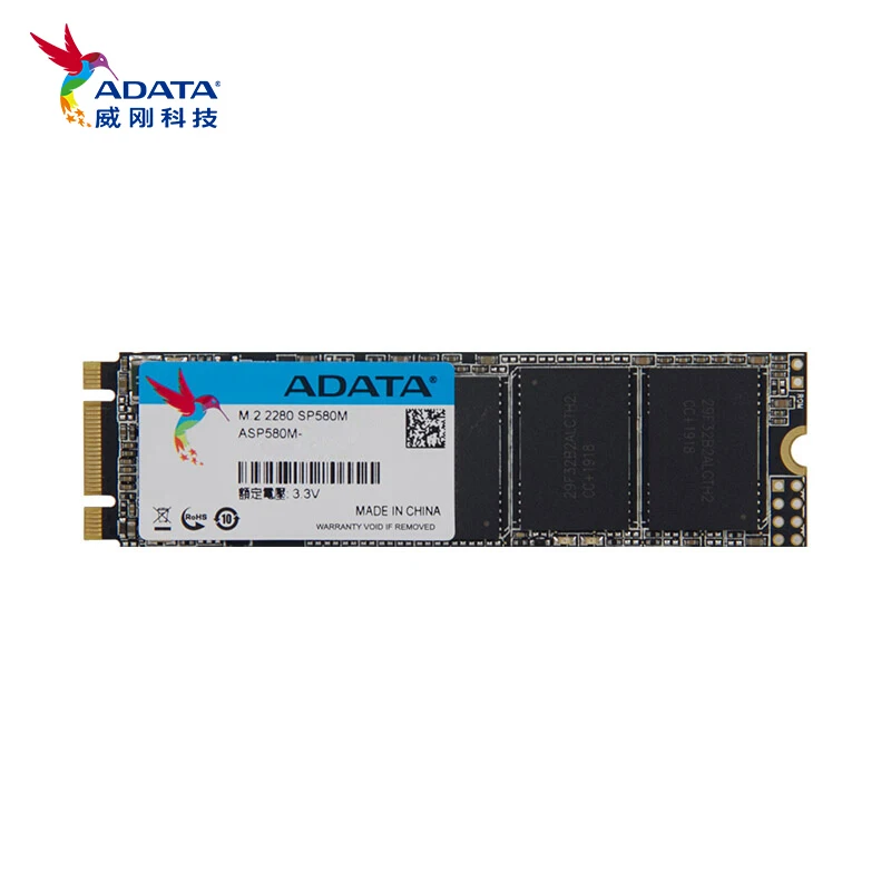 ADATA SSD 120 ГБ 256 твердотельный накопитель для ноутбука интерфейс M.2 (SATAIII) серия SP580M2 |