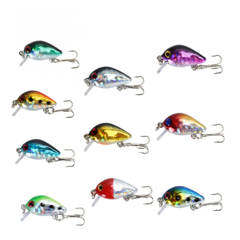 FISHINAPOT 1 шт. 3 см 7 г плавающая рыболовная приманка Красочная искусственная жесткая
