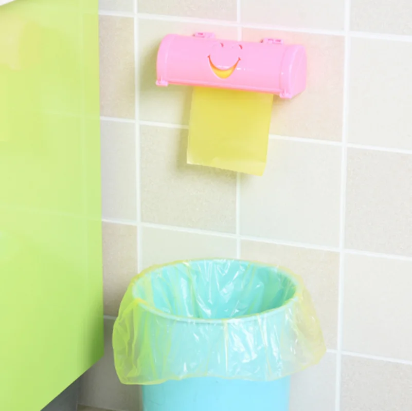 Настенный Пластик сумка ящик для хранения мусора мешки контейнер многоцелевой