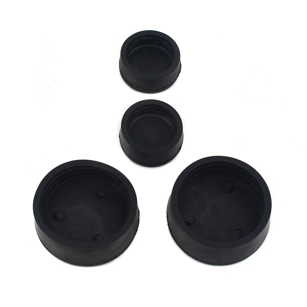 Комплект черных резиновых заглушек для рамы мотоцикла KAWASAKI Ninja ZX10R 2004 2005 2006 2007