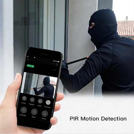 Kivbwy V6 wifi дверной звонок умный беспроводной 720P видеокамера Облачное хранилище cam