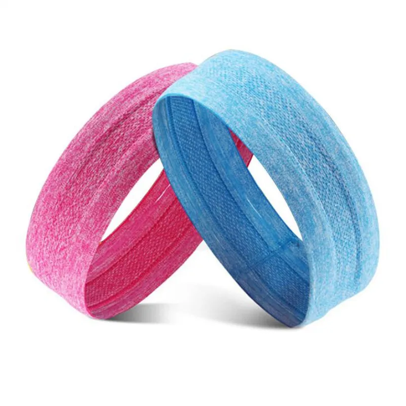 

Sports Yoga Sweatband Unisex Elastic Gym Cycling Running Sweat Headband Women Men Fitness Workout Headband Breathable Hair Band
