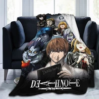 japanese anime tokyo ghoul blanket plaid flannel throw printed quilt warm sofa bedroom sherpa blanket family bedding