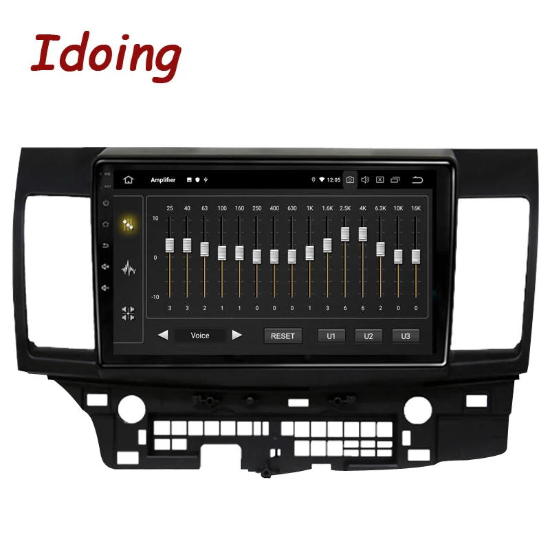 Автомобильный радиоприемник Idoing 10 2 дюйма PX6 Android мультимедийный плеер для Mitsubishi