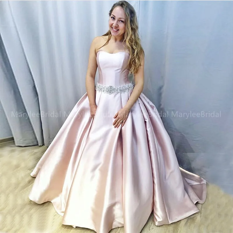 Розовое Пышное Бальное платье для выпускного вечера вечерние платья вечеринки