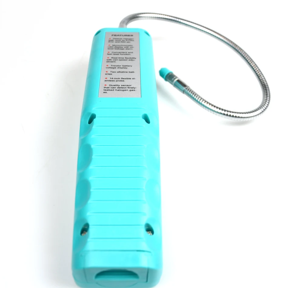 HLD-100+ Детектор утечки фреона галогенного холодильного газа, анализатор утечки R134a R12 R410a HVAC инструмент повышенной чувствительности.
