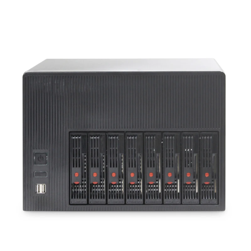 Новый серверный шасси для офиса и дома поддержка горячей замены IPFS 8HDD bay NAS чехол 6