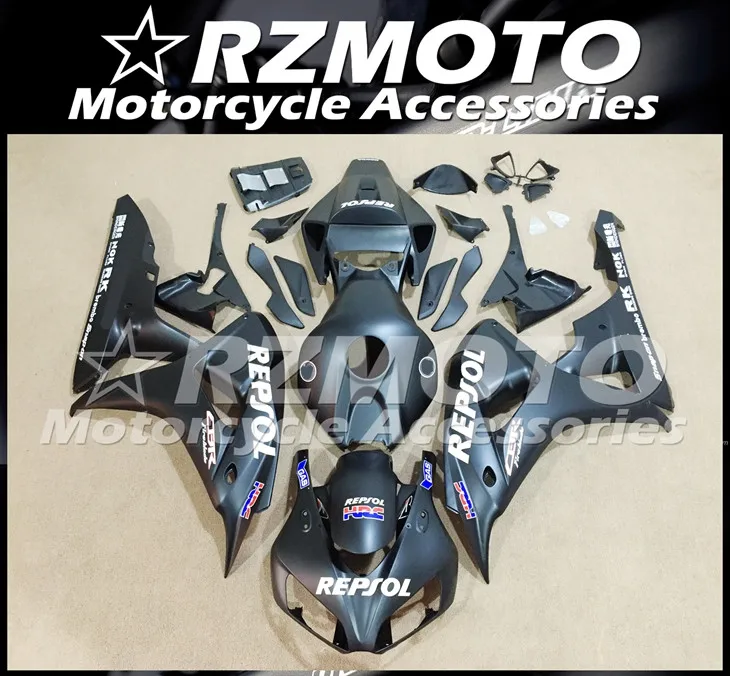

New ABS Motorcycle whole Fairings kit Fit for HONDA CBR1000RR 2006 2007 06 07 Bodywork set custom Free black Matte Repsol