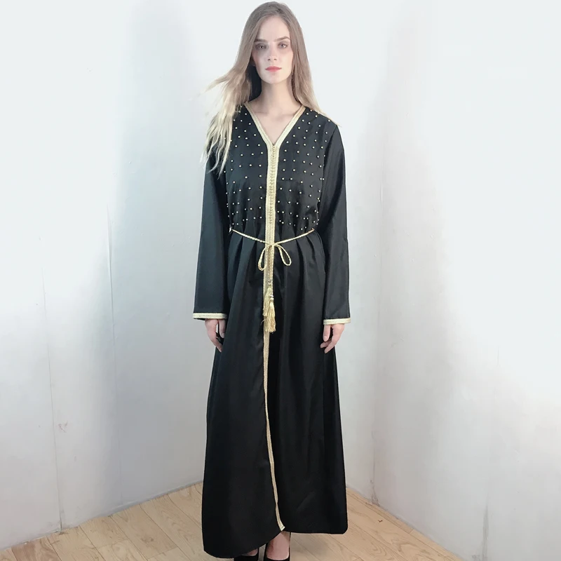 

Дубай abaya платье Abaya женское элегантное мусульманское длинное платье макси для женщин