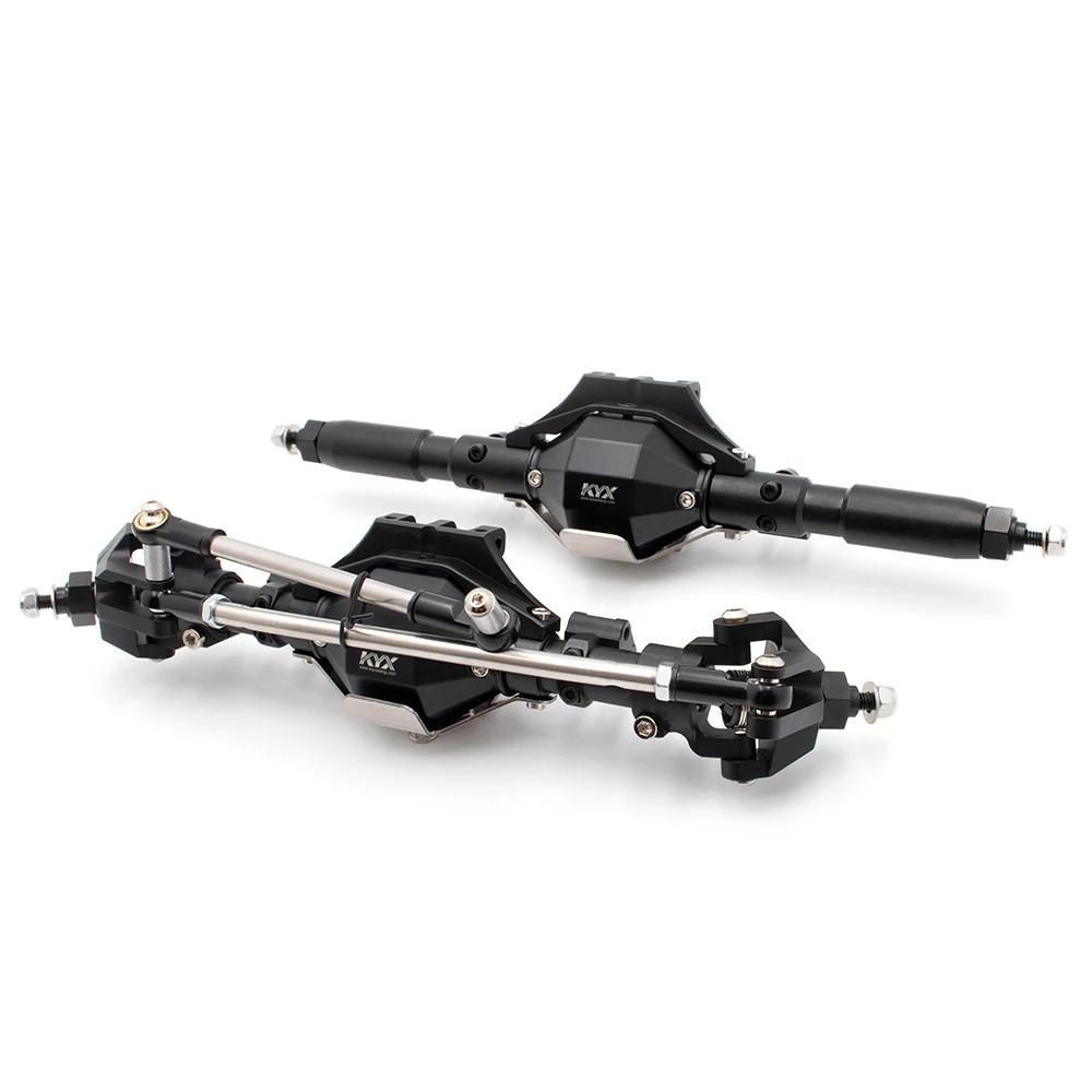 KYX Racing CNC алюминиевая передняя и задняя оси набор аксессуаров для 1/10