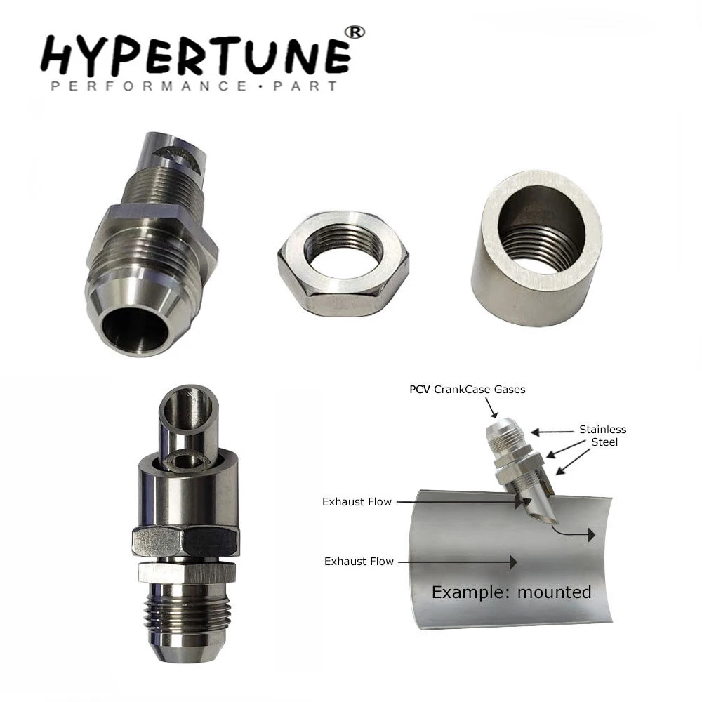 Hypertune E VAC из нержавеющей стали набор мусорщиков включает в себя T304 SS фитинг HT