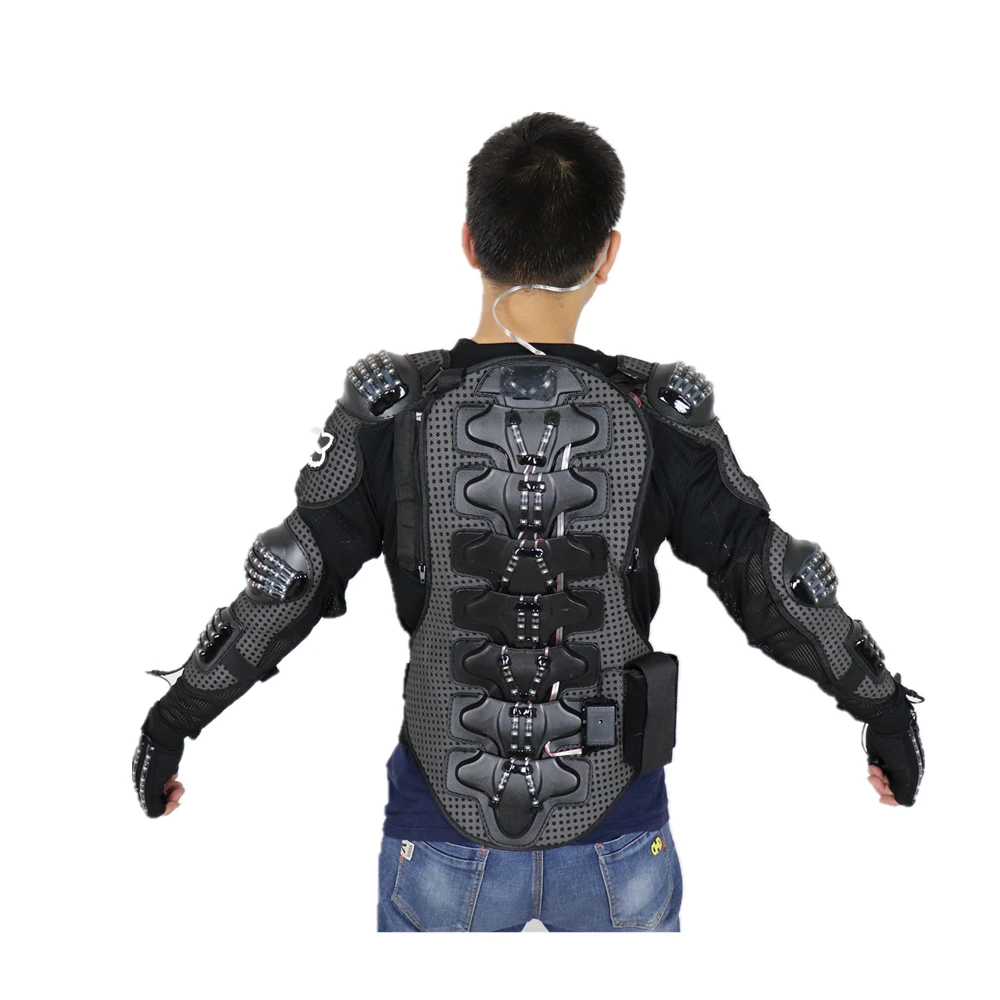 Новое поступление модная светодиодная Броня светильник ящиеся куртки костюм