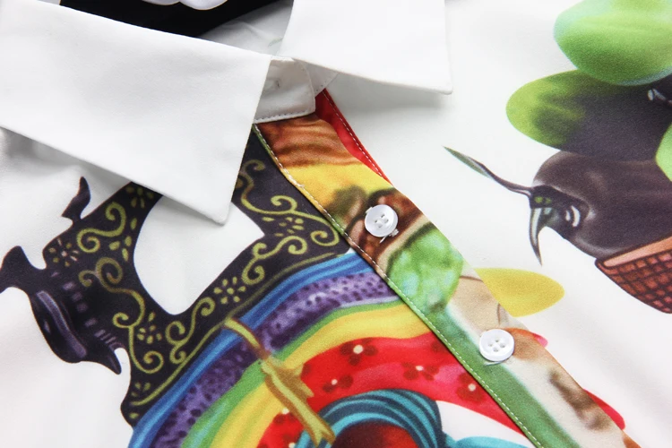 

Spring Summer 2020 European station new Bohemian style print loose long dress