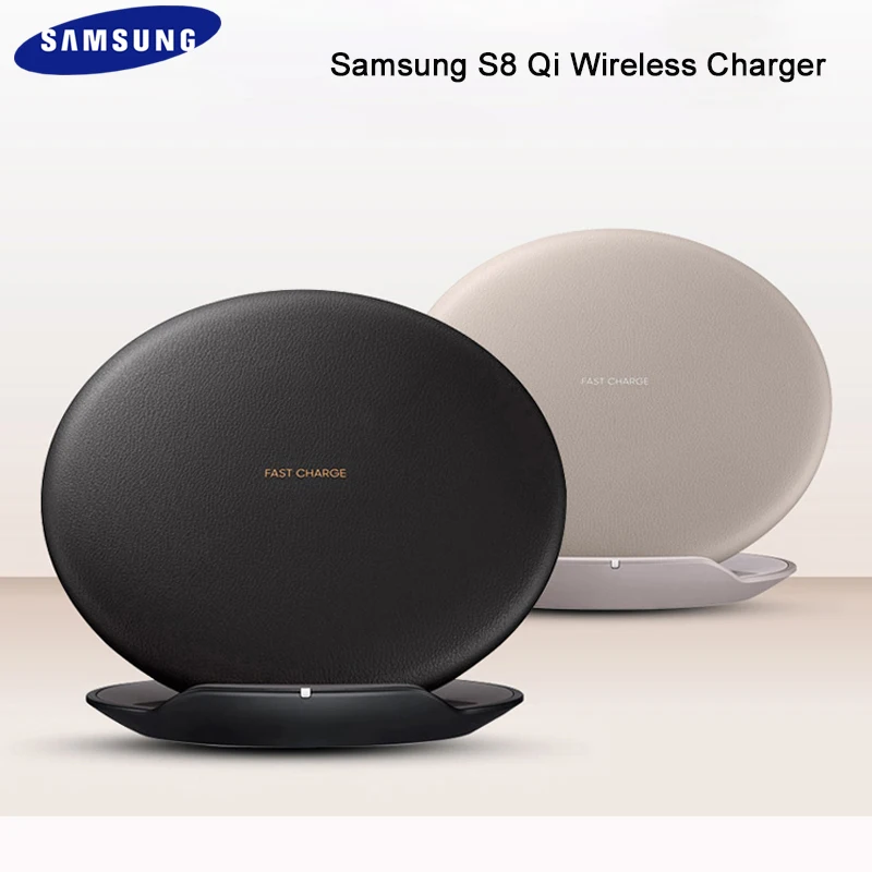 

Оригинальное Беспроводное зарядное устройство Samsung Qi, подставка, умная Быстрая зарядка для Galaxy S8 S9 S10 Plus S7 edge Note 9 8, для Iphone 11 X XR