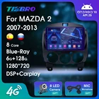 Автомагнитола 2DIN Android 10 для MAZDA 2 2007-2013, GPS-навигация, Bluetooth-плеер, автомобильный мультимедийный плеер, автомобильное радио, Автомобильный приемник, IGO