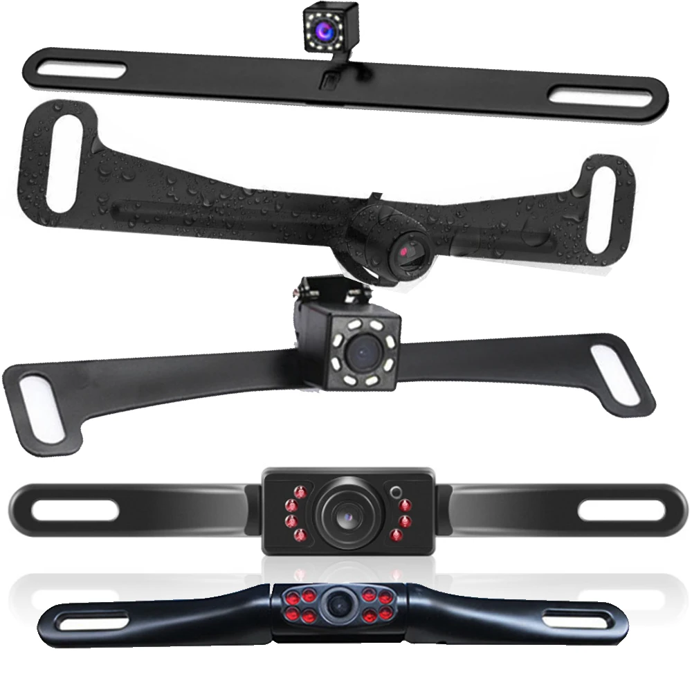 

Автомобильная камера заднего вида США рамка номерного знака Водонепроницаемая камера ночного видения заднего вида