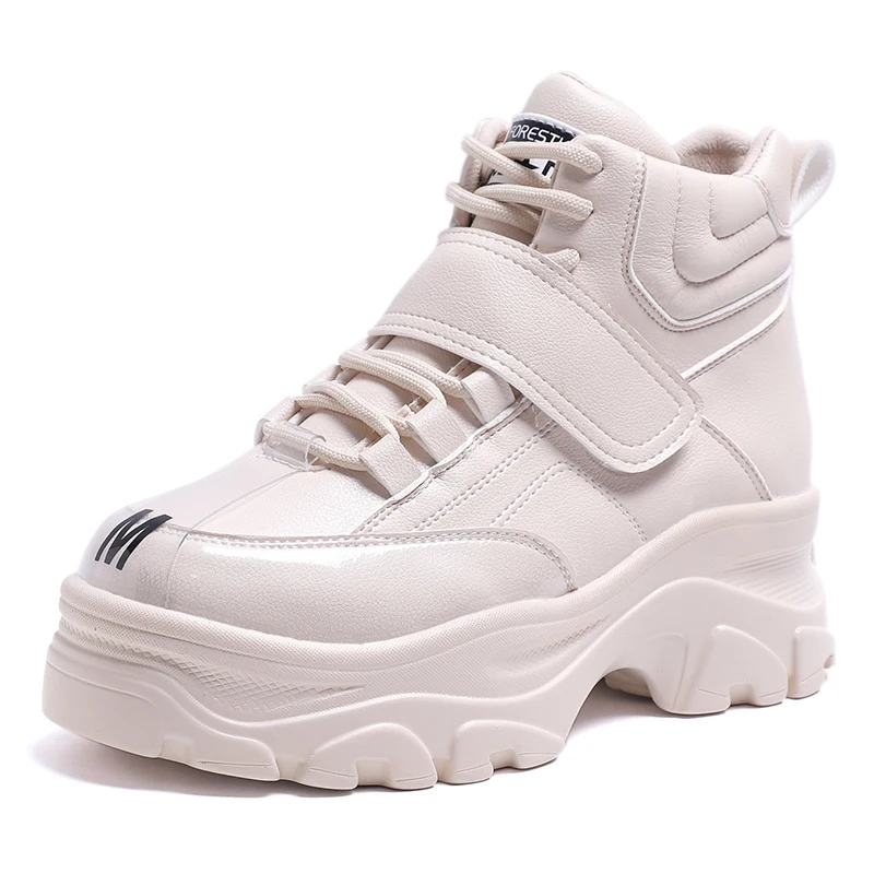 2019 г. Обувь теплые зимние женские ботинки на платформе Ботинки martin шнуровке в