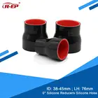 R-EP 0 градусов Прямой силиконовый редуктор Durite, силиконовый шланг 38-45 мм, силиконовая трубка для впускной трубы турбины