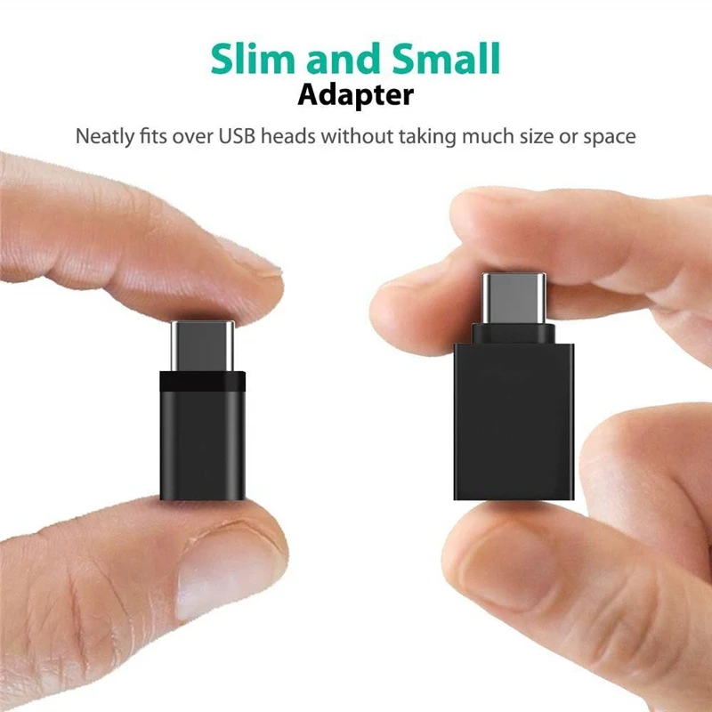 Адаптер 2 в 1 с Type C на USB OTG переходник Micro для Samsung Galaxy S8 S9 Plus Note 8 Asus Zenfone 5z 5