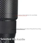 Наклейка на объектив 135 мм для Sigma 135 мм F1.8 art Canon, защита от царапин