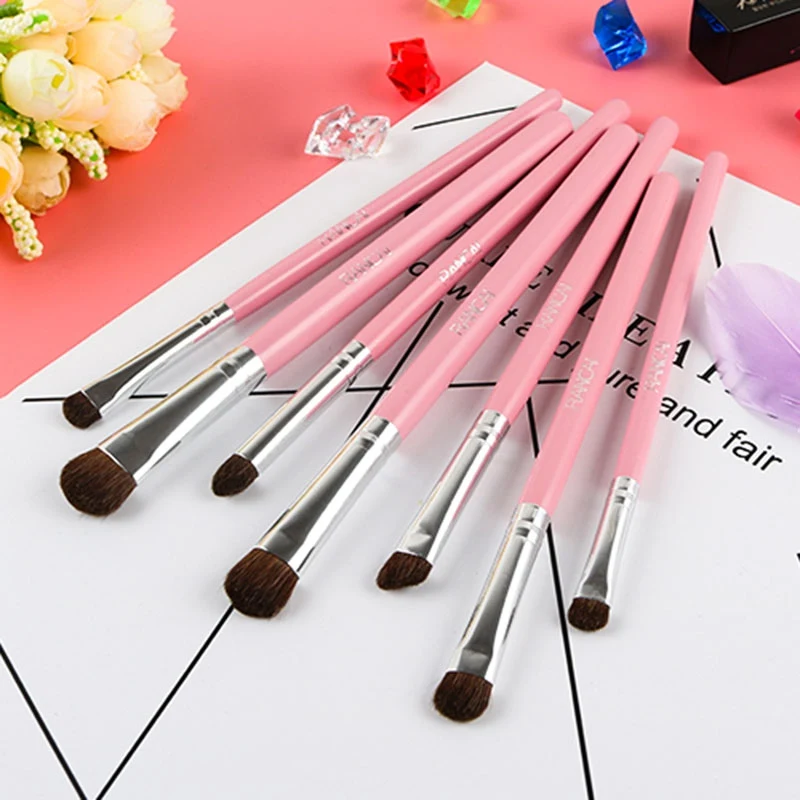 Синтетические кисти для макияжа набор теней век подводка глаз пудра бровей