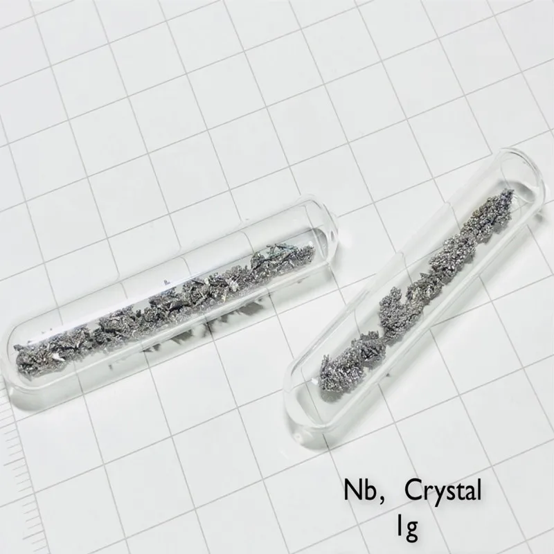 1 г/5g ниобия с украшением в виде кристаллов Стекло герметичный небольшой Размеры