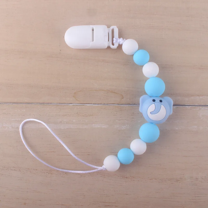 

New Silicone Animal Pendant, Pacifier Clip, Baby Pacifier, Baby Teether, Molar Chain, Anti-drop Chain, Pacifier, Pacifier Clip