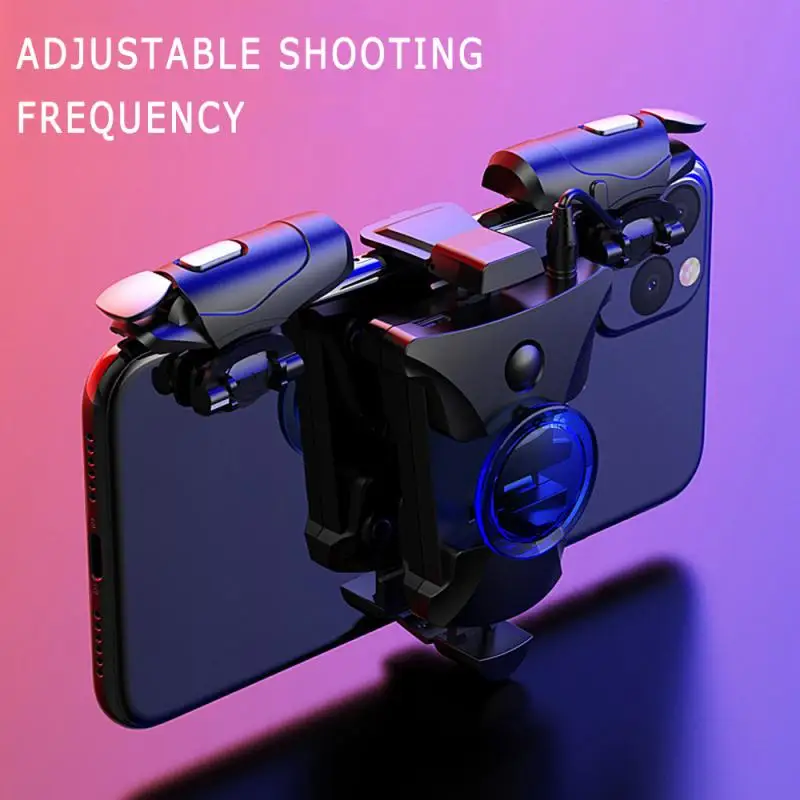 

For IPhone Android SmartPhone Gamepad Joystick Continuous Fire PUBG Gamepad Mobile Controller Game Shooter Trigger Button