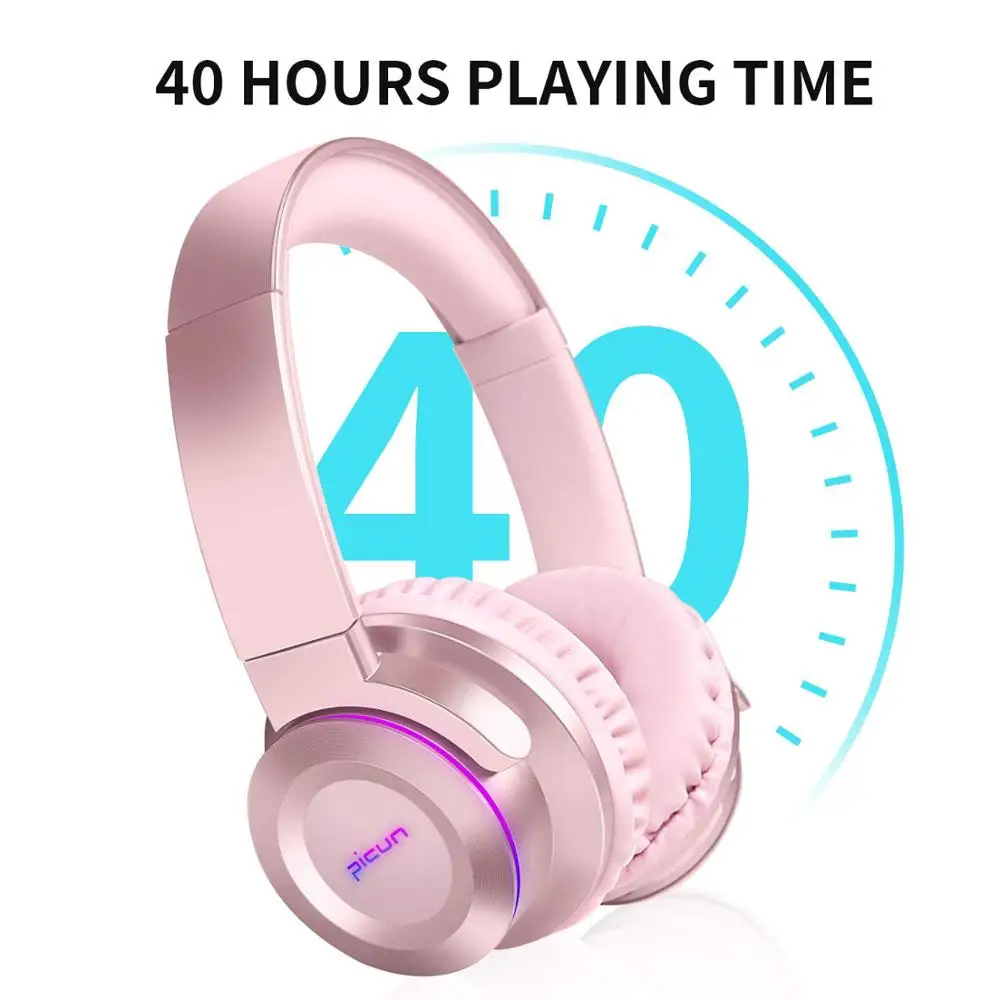 Picun B9 Складной Портативный беспроводной Bluetooth 5 0 наушники гарнитура со