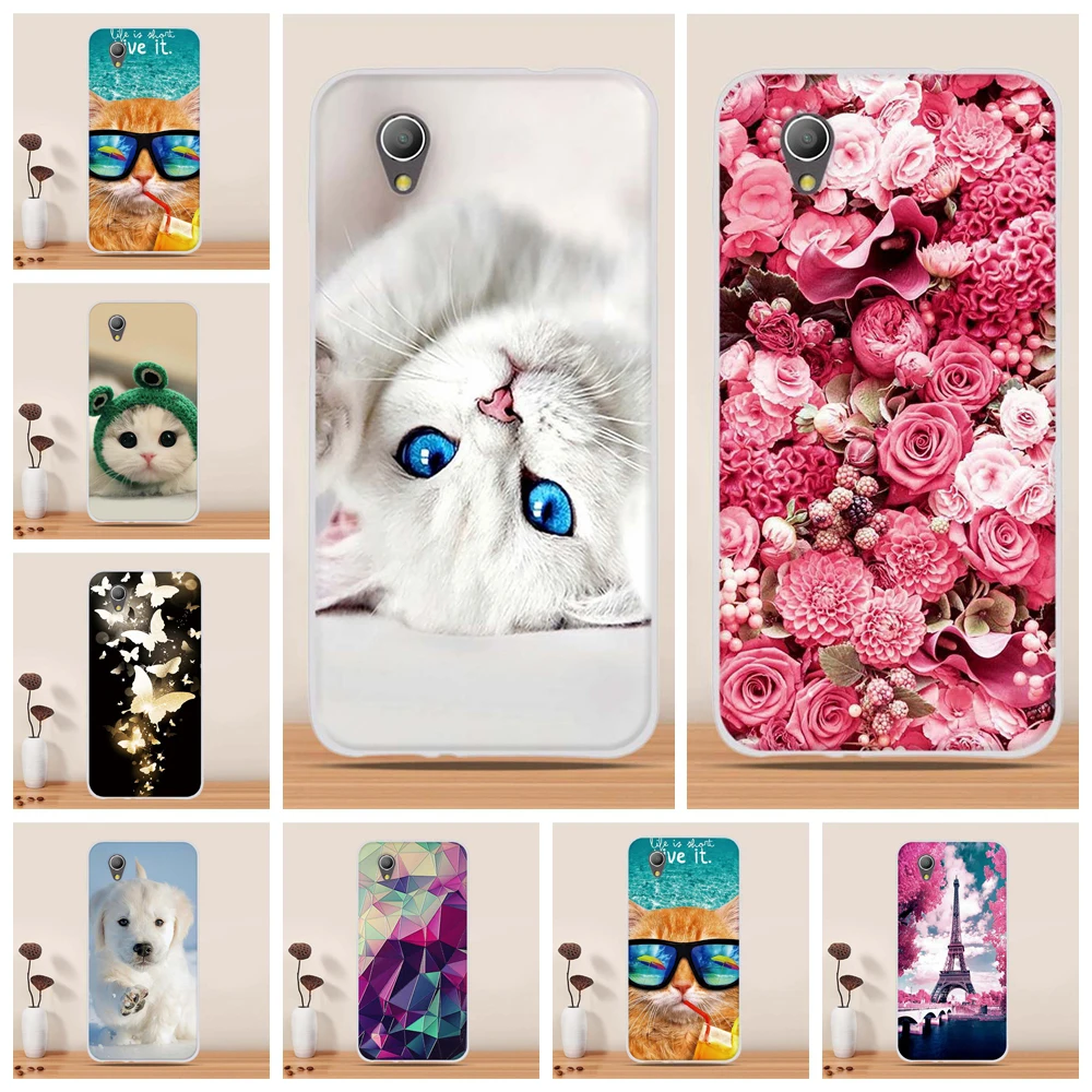 Для Alcatel 1 2019 чехол силиконовые чехлы для 5033d Coque мягкая задняя крышка из ТПУ Alcatel1