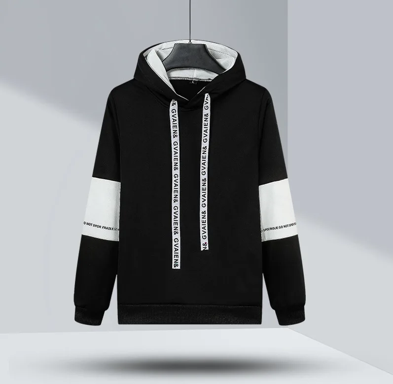 Костюм спортивный мужской повседневный толстовка с капюшоном и штаны модная