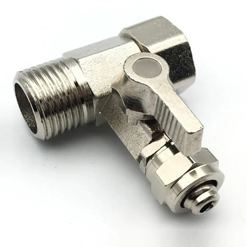 Адаптер для подачи воды из цинкового сплава от 1/2 дюйма до 1/4 кран с фильтром