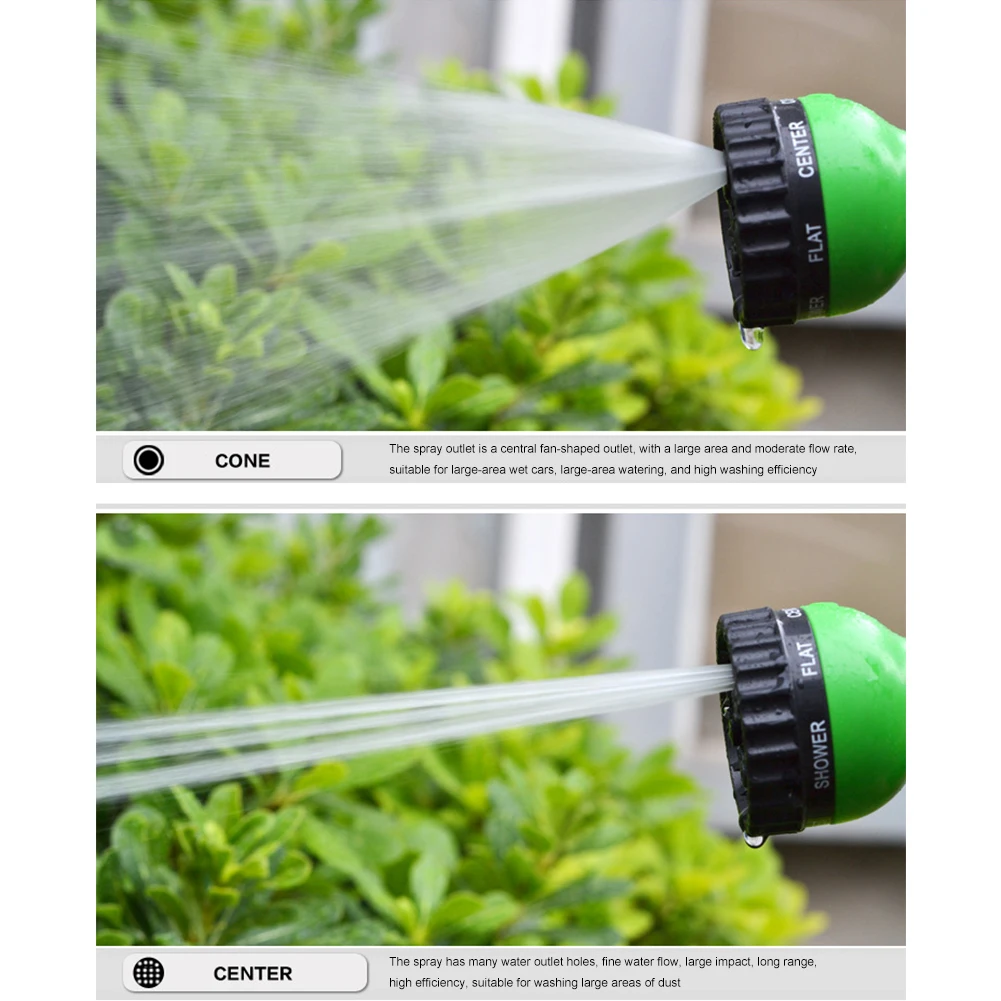 Экономия полива инструмент Наборы Регулируемый поливочный пистолет