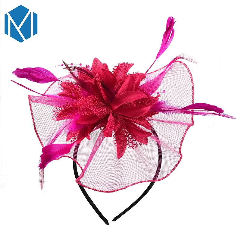 STYLE 1 I M MISM, женские элегантные заколки для волос, заколки для волос, полый цветок, бисер с перьями, резинки для волос, пряжа, Коктейльные, вечерние, свадебные аксессуары для волос - Цвет: STYLE 1 I