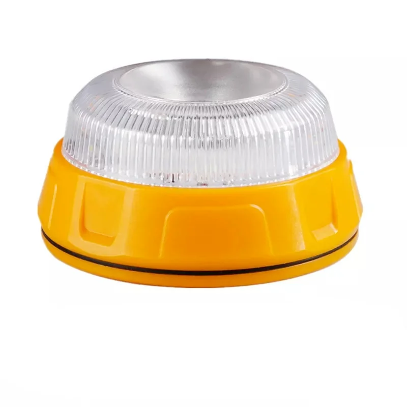 

V16 LED Emergency Strobe Light Help Flash Magnetic Base Roadside Traffic Safety Warning Light Car Beacon Lamps Outdoor Camping