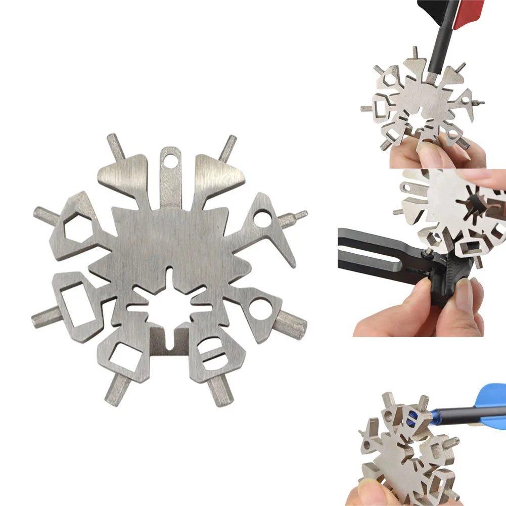 С кольцом для ключей гаечный ключ Nock Регулировка стрельбы из лука нержавеющая