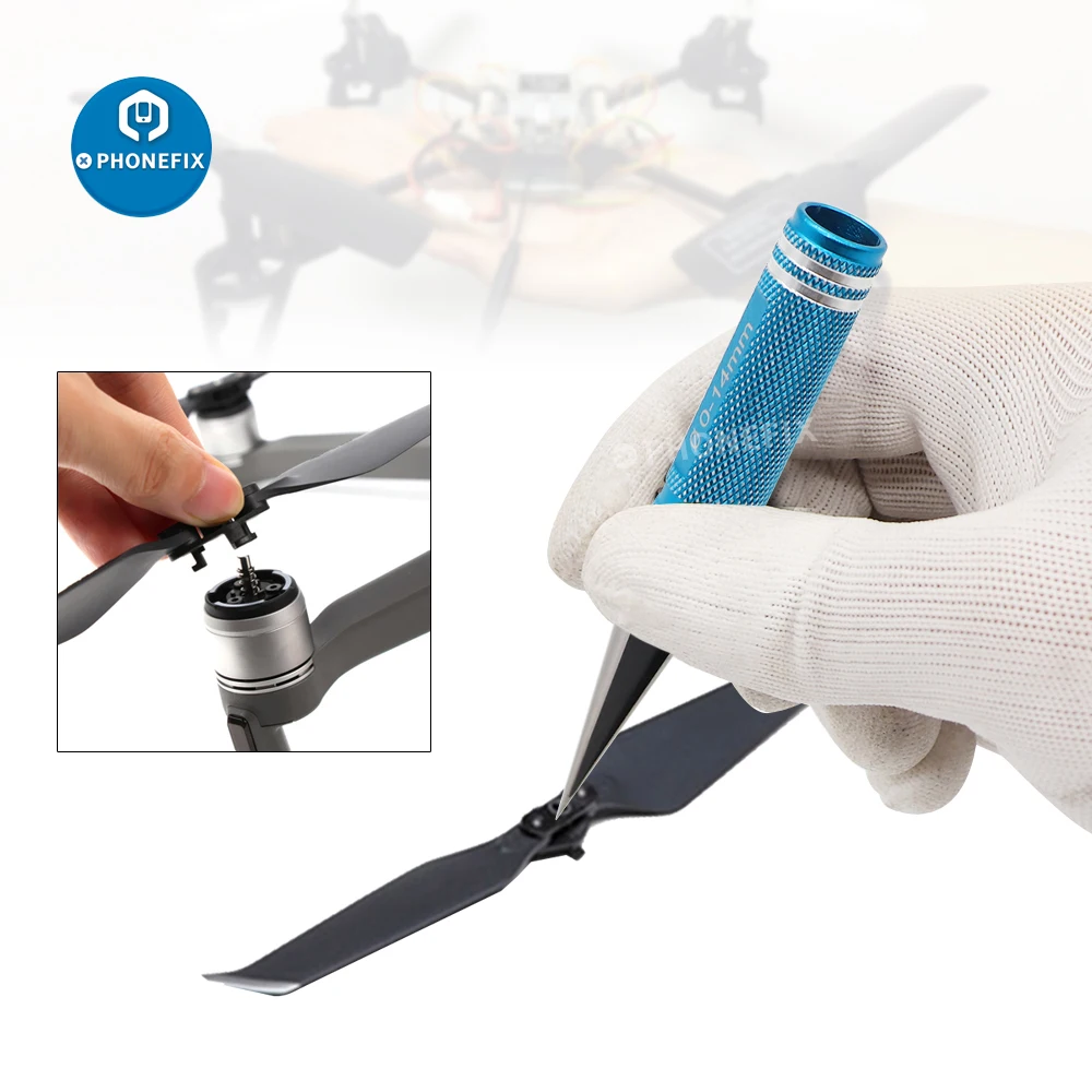 Стальной металлический 0-14 мм Дырокол расширитель черный для радиоуправляемых