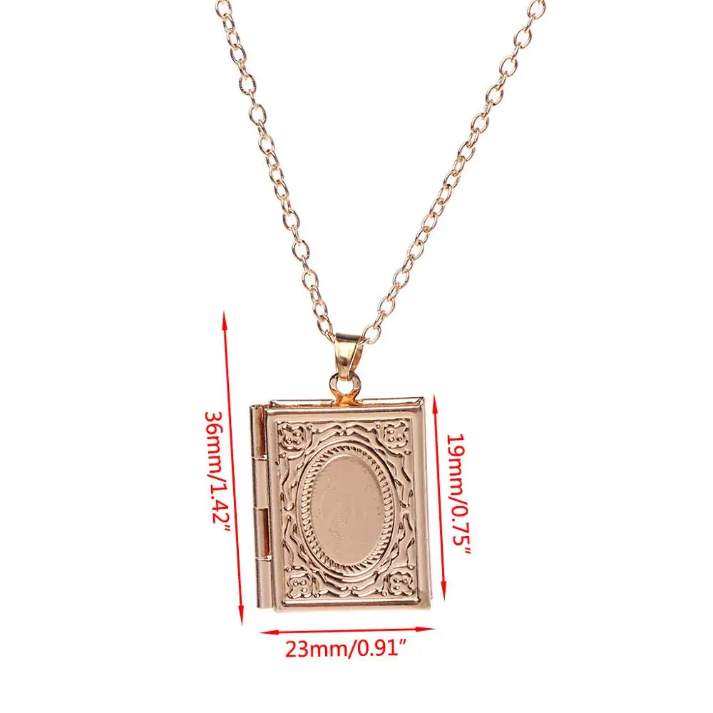 Ожерелье унисекс Коран кулон с фото ювелирное изделие надписью Аллах изысканный