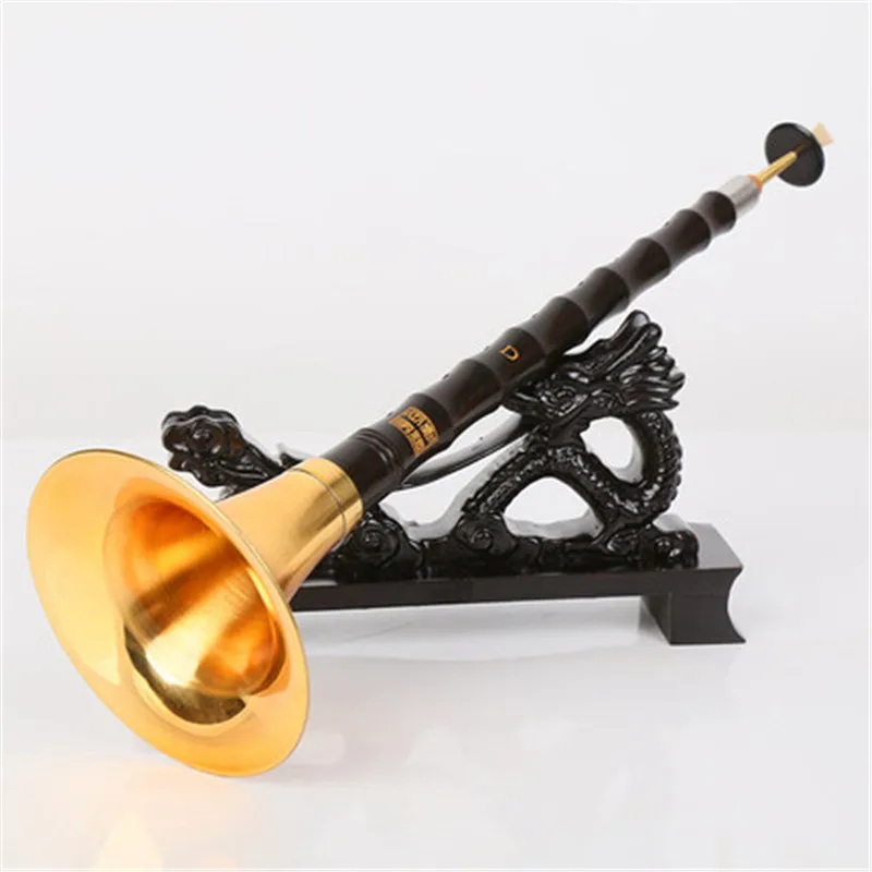 Instrumento musical tradicional chino suona profesional, Trompeta de cuerno de surna para principiantes