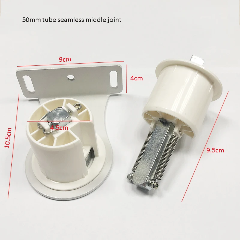 Монтажный кронштейн с трубчатым механизмом 50 мм для затвора роликовых жалюзи